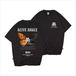 เสื้อยืดผ้าฝ้ายพิมพ์ลายขายดี เสื้อยืด ลายหมี VAMPIR ALIVE ANGEL TEDDY BEAR SERIES Regular UNISEX OOTDSUPPLY DEADLY BEAR