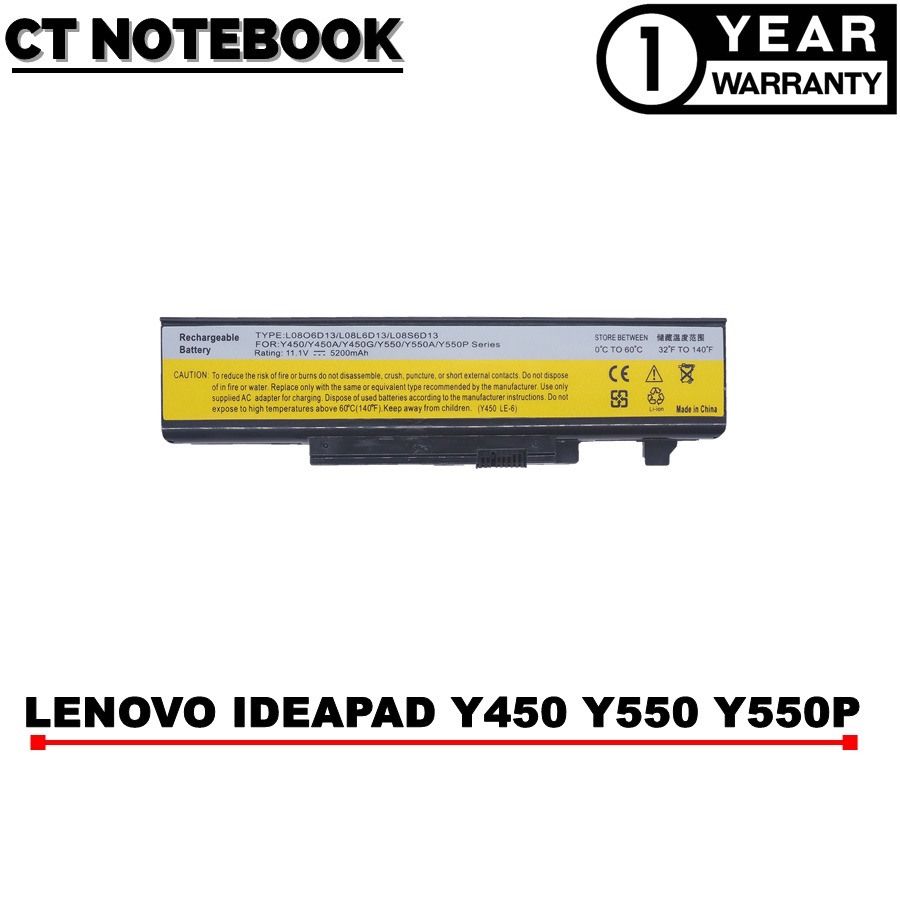 battery-lenovo-ideapad-y450-y450a-y450g-y550-y550a-y550g-แบตเตอรี่โน๊ตบุ๊ค-lenovo-ประกัน-1-ปี-พร้อมส่ง