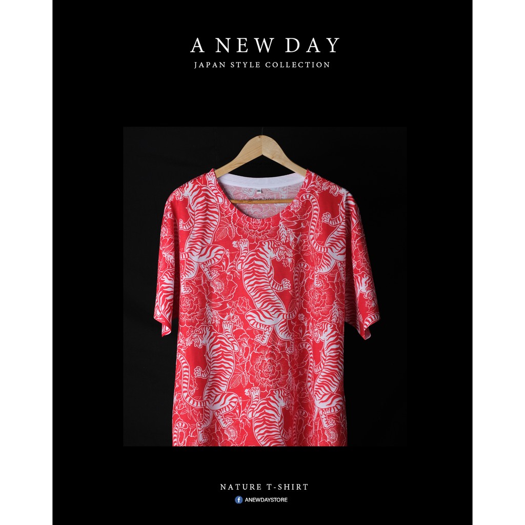 a-new-day-134-เสื้อญี่ปุ่นแนวลายสัก-tattoo-ลาย-เสือแดง-chinese-tiger-ตรุษจีน