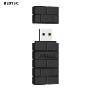 Best3c 8Bitdo อะแดปเตอร์บลูทูธไร้สาย USB RR สําหรับ Windows Mac Raspberry Pi Switch