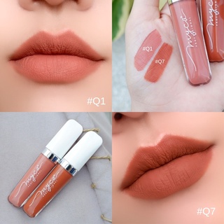 SET GLOSS MYCA Q1+Q7 (เซ็ตคู่ 2 ชิ้น) กลอสเนื้อแมท สีสันสวยงาม เนื้อสัมผัสนุ่มเนียนละเอียด เกลี่ยง่าย กันน้ำ ติดทนนาน