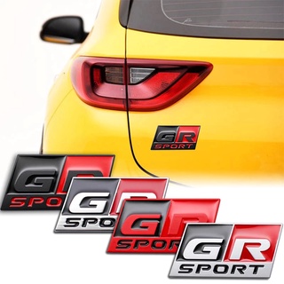 ภาพขนาดย่อของภาพหน้าปกสินค้าโลโก้ GR Sport Toyota โตโยต้า งานโลหะ หนา คุณภาพดี พร้อมกาวสองหน้า จากร้าน tkpshop01 บน Shopee