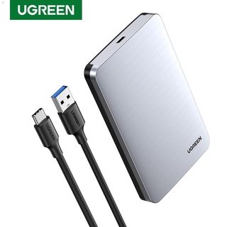 ฮาร์ดดิสก์ภายนอก Ugreen Hdd case / Ssd External 2 . 5 Sata case Ke Usb 3 . 1 6 Gpbs + Lampu Led