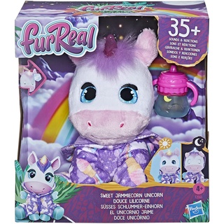 FurReal Sweet Jammiecorn Unicorn Interactive Plush Toy F2066 ตุ๊กตายูนิคอร์น ของเล่นสําหรับเด็ก