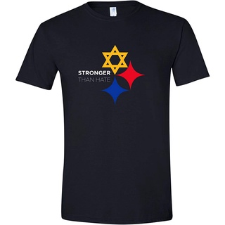 เสื้อยืดโอเวอร์ไซส์เสื้อยืด พิมพ์ลาย Pittsburgh Slers Sl City Star of David แฟชั่นฤดูร้อน สําหรับผู้ชายS-3XL