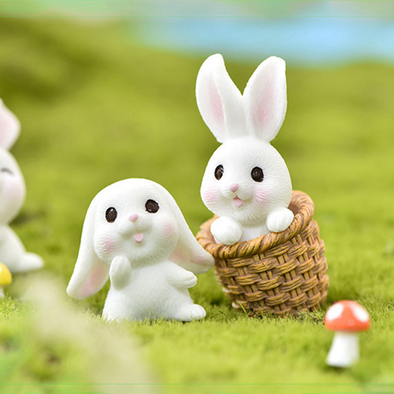 ตุ๊กตากระต่าย-สำหรับตกแต่งบ้านและสวน