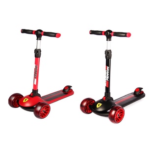 (สีเคฟล่ามาละจ้า) MESUCA FERRARI FOLDABLE TWIST SCOOTER  เฟอร์รารี่ สกู๊ตเตอร์ 3ล้อ พับได้