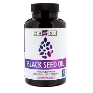 Black Seed oil 60 แคปซูล น้ำมันเทียนดำสกัดเย็น ดูแลระบบภูมิคุ้มกัน ระบบย่อยอาหาร ข้อเข่า สุขภาพหัวใจหลอดเลือด
