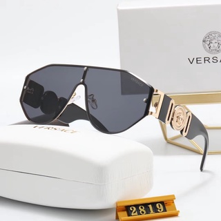 ใหม่ Versace แว่นตากันแดดแฟชั่น ทรงสี่เหลี่ยม ขนาดใหญ่ สําหรับสตรี Oculos Feminino UV400