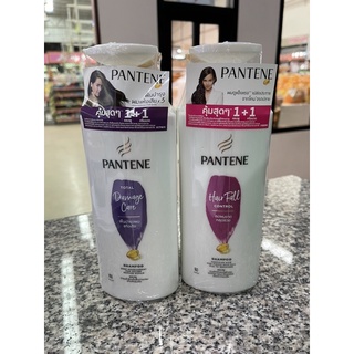 [แพ็คคู่สุดคุ้ม 1+1!] Pantene แพนทีน โปร-วี ฟื้นบำรุงผมแห้งเสีย แชมพู 410 มล + แพนทีน ฟื้นบำรุงผมแห้งเสีย ครีมนวดผม 410