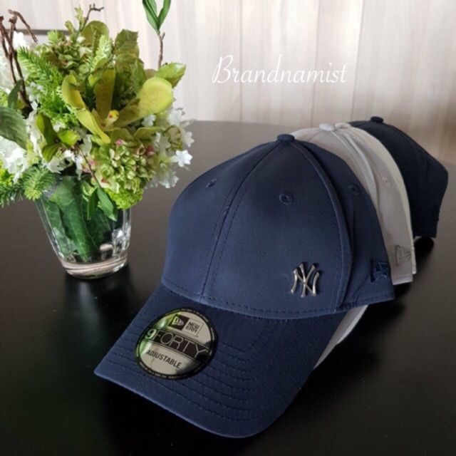 ราคาและรีวิวแท้ % New Era New York Yankees NY 9Forty Mini Metal Flawless Cap หมวกny