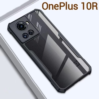 OnePlus 10R(พร้อมส่งในไทย)เคสกันกระแทกขอบสีหลังใสOnePlus 10T/OnePlus Ace Pro/OnePlus Nord 2T/OnePlus 10R 5G