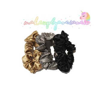 (ส่งฟรี💗)ยางมัดผม Slip silk scrunchie large leopard (รุ่นใหญ่) ของใหม่ (แบ่งขาย) 💛🧡🖤