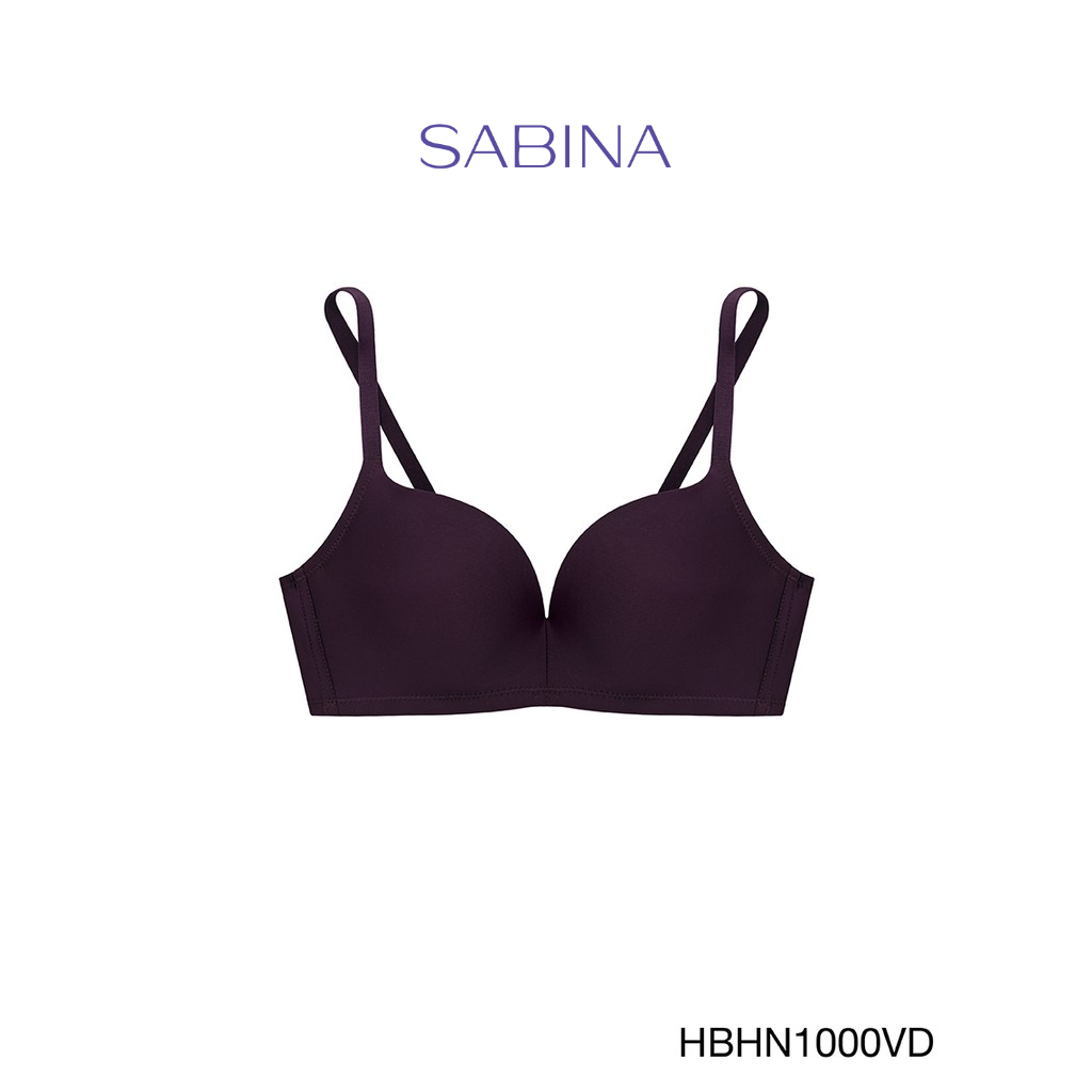 ภาพหน้าปกสินค้าSabina เสื้อชั้นใน (ไม่มีโครง) รุ่น Habpy Push รหัส HBHN1000VD สีม่วง จากร้าน sabina_thailand บน Shopee