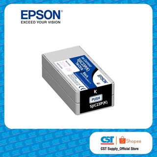 EPSON Ink Cartridges Black ตลับหมึก สีดำ SJIC23P(K) สำหรับเครื่องพิมพ์ EPSON TM-C3510  (ราคา/ตลับ)