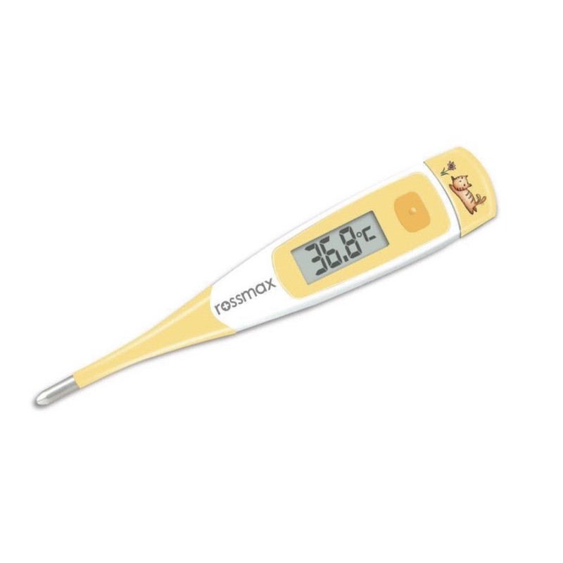 ปรอทวัดไข้-รู้ผลภายใน-10-วินาที-rossmax-thermometer-digital-รุ่น-tg100-เทอร์โมมิเตอร์-ปรอทวัดไข้-ดิจิตอล-กันน้ำ