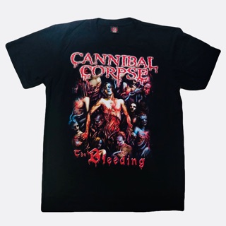 เสื้อยืดโอเวอร์ไซส์เสื้อวง cannibal corpseS-5XL