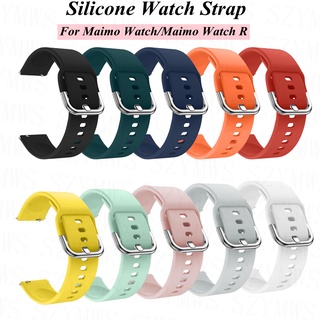 สินค้า สายนาฬิกาข้อมือซิลิโคน แบบเปลี่ยน สําหรับ Maimo Watch R Wriststrap