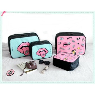 Chu Luggage  กระเป๋า Funny Bag   รุ่น103  สีเขียวมิ้นต์, ชมพู