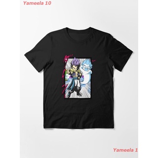 Gotenks Essential T-Shirt ดราก้อนบอล Dragon Ball พิมลาย ผู้หญิง เสื้อยืดผู้ชาย เสื้อยืดลายการ์ตูนสามารถปรับแต่งได้