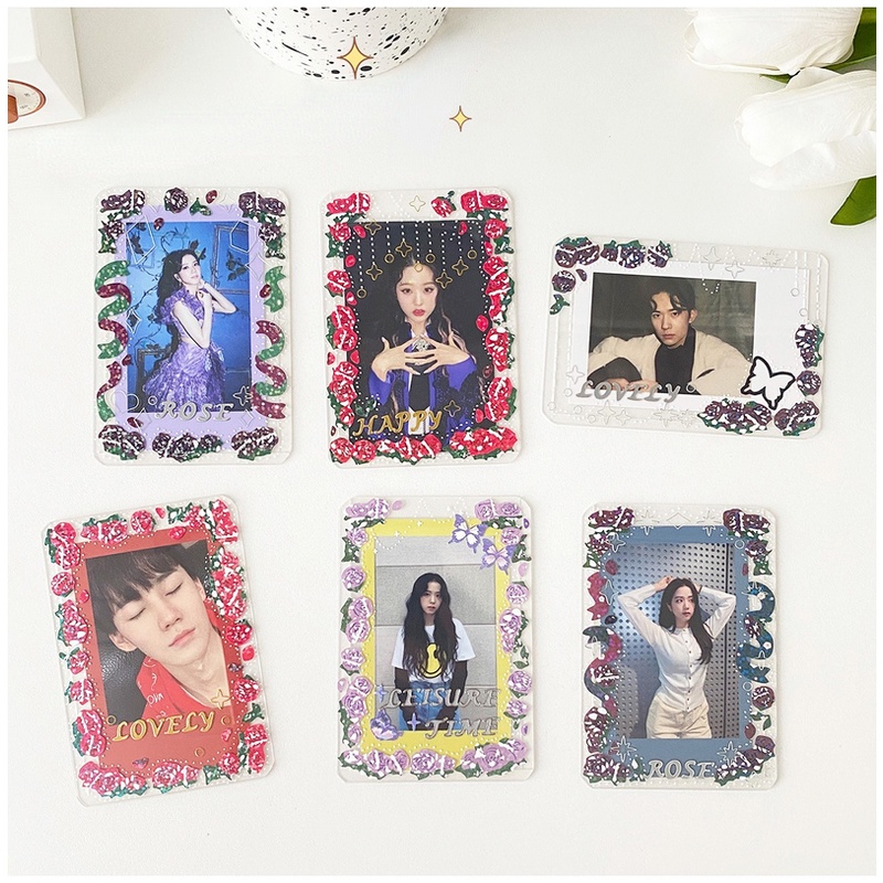 เคสใส-35pt-แบบหนา-สําหรับใส่โฟโต้การ์ด-diy