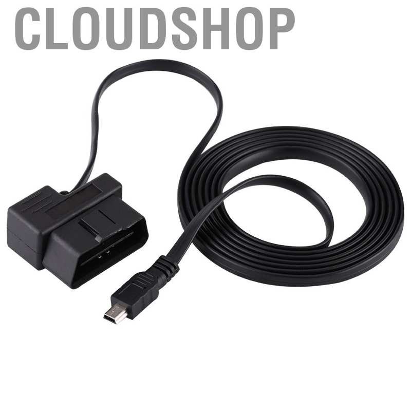 cloudshop-obd2-อะแดปเตอร์เชื่อมต่อสายเคเบิ้ล-16-pin-to-mini-usb