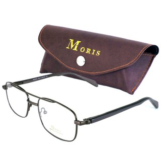 MORIS แว่นตา รุ่น 2706-M สีน้ำตาล ทรงผู้ชาย (ขาสปริง)