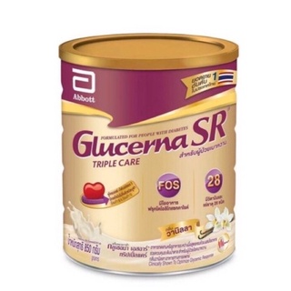 (6กระป๋อง)Glucerna SR 850g กลูเซอนา เอสอาร์ ยกลัง