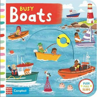 หนังสือนิทานภาษาอังกฤษ Busy Boats ( Board book )