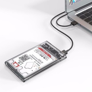 ภาพขนาดย่อของภาพหน้าปกสินค้ากล่องใส่ HDD แบบใส Harddisk SSD 2.5 inch USB3.0 แรง Hard Drive Enclosure 2139U3 (ไม่รวม HDD) จากร้าน a3118949 บน Shopee ภาพที่ 7