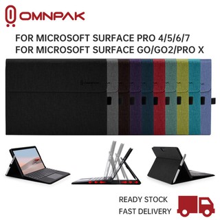 ภาพหน้าปกสินค้าOmnpak เคสแท็บเล็ต พร้อมช่องใส่ปากกา สําหรับ Surface Pro 7 Plus 7 6 5 4 Surface Go3 2 1 ซึ่งคุณอาจชอบสินค้านี้