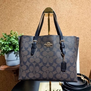 COACH MOLLIE TOTE 25 IN SIGNATURE CANVAS