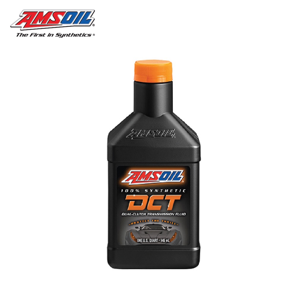 amsoil-น้ำมันระบบเกียร์ดูอัลคลัตช์เป็นระบบเกียร์ออโตเมติก-100-synthetic-dct-fluid-dctqt