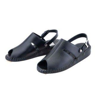 Dortmuend JA078 007-000 Black   "The Original Hand-Sewn Series" รองเท้าสุขภาพที่ร้อยทุกฝีเข็มด้วยมือ รักษาอาการรองช้ำ