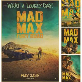สติ๊กเกอร์ติดผนังโปสเตอร์ Mad Max Fury Road What A Lovely Day The War Rig