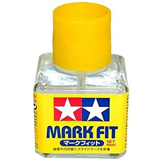 Tamiya TA87102 Mark Fit น้ำยาช่วยติดรูปลอกน้ำ (Decal) ขนาด 40ml.