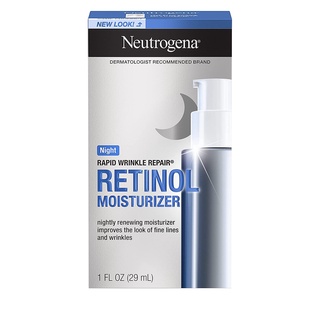 มอยเจอร์ไรเซอร์ สูตรลดริ้วรอย Neutrogena Rapid Wrinkle Repair- moisturizer -ใช้กลางคืน เห็นผล 100% ของแท้ USA