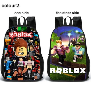 สินค้า [พร้อมส่ง] Roblox กระเป๋านักเรียน กระเป๋านักเรียน สองด้าน
