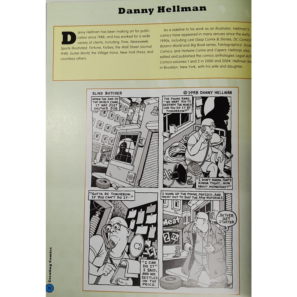 หนังสือประวัตินักวาดการ์ตูน-ภาษาอังกฤษ-creating-comics-47-master-artists-reveal-the-techniques-and-inspiration-behind-th