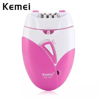 Kemei เครื่องถอนขนไร้สาย ที่ถอนขน เครื่องถอนขน พร้อมไฟฉาย แบตเตอรี่ลิเยี่ยมใช้นาน