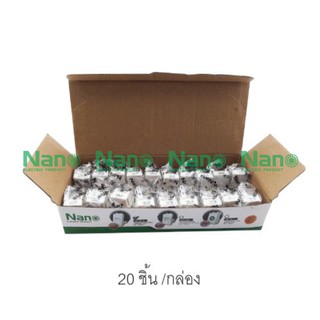 ภาพขนาดย่อของภาพหน้าปกสินค้าเต้ารับโทรศัพท์ NANO 6P 4C ( 1 ชิ้น / 20 ชิ้นต่อกล่อง ) NN-TEL4 NN-TEL4B จากร้าน nanoelectricproducts บน Shopee ภาพที่ 8