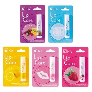 ลิปแคร์ ขนาด 3.5 กรัม KA Lip Care เคเอ ลิป แคร์ บำรุงริมฝีปาก (6 สูตร)