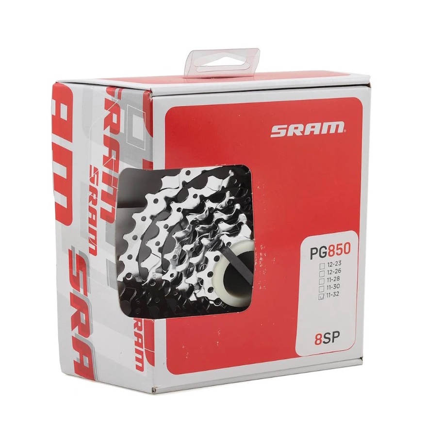 เฟือง-8-speed-sram-pg850-ใช้กับชุดเกียร์-เสือหมอบ-เสือภูเขา-ชิมาโน่ได้-all-bicycle-gear-compatible