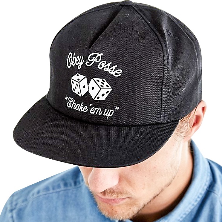 obey-หมวกรุ่น-dice-snapback-สี-black