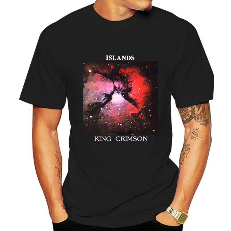 เสื้อยืดผ้าฝ้ายcotton-เสื้อยืด-พิมพ์ลาย-king-crimson-s-islands-สีดํา-สําหรับผู้ชาย-693586s-5xl