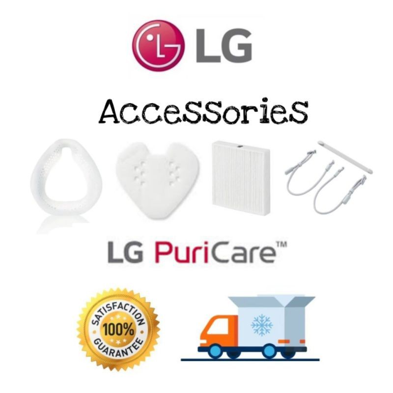ภาพหน้าปกสินค้าชุดอุปกรณ์เสริม LG PuriCare Wearable Air Purifier AP300AWFA Accessories ใช้กับหน้ากากฟอกอากาศ