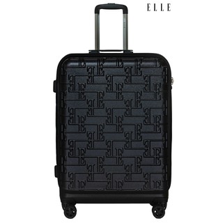 ELLE Travel Luggage Expandable Collection. 100% Polycarbonate (PC), Aluminum Trolley, 360 wheels Spinner, 26" Large Size