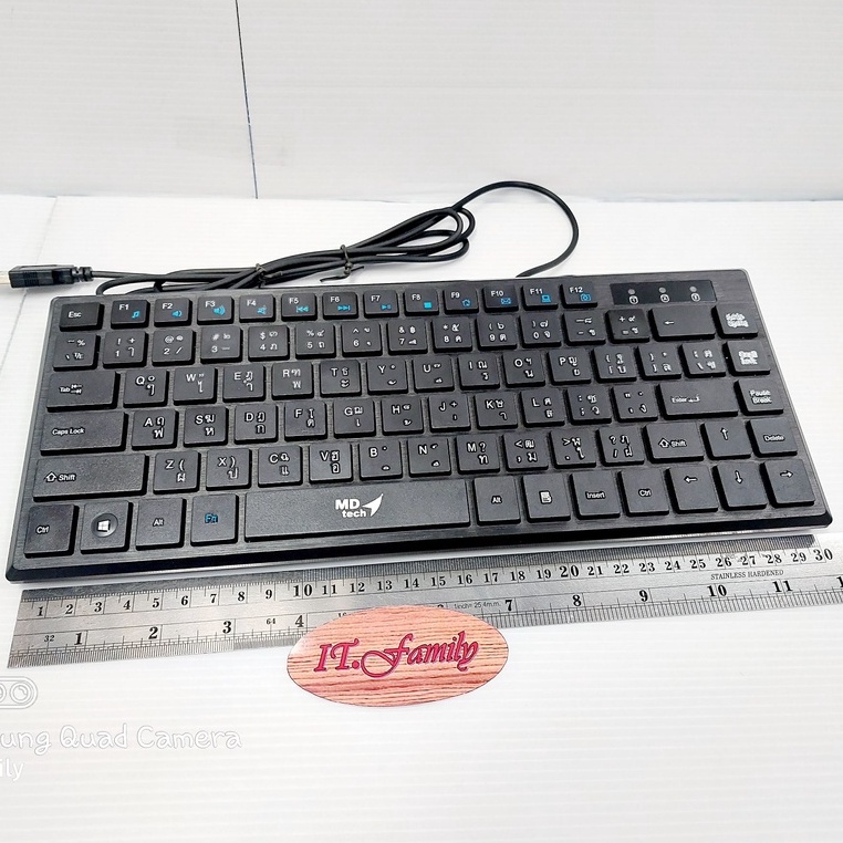 แป้นพิมพ์-keyboard-usb-kb-210m-แบบบาง-md-tech-ออกใบกำกับภาษีได้