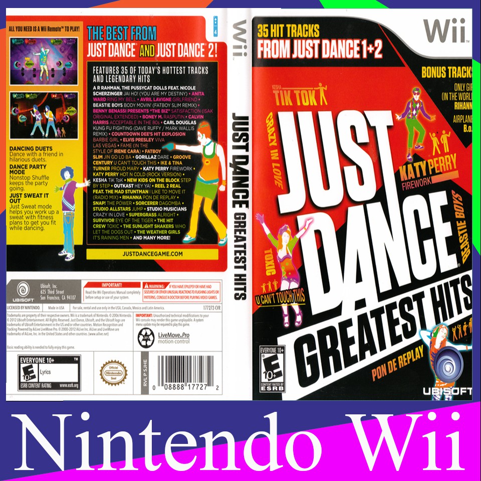 Just Dance Greatest Hits (USA)[WII] Shopee Thailand