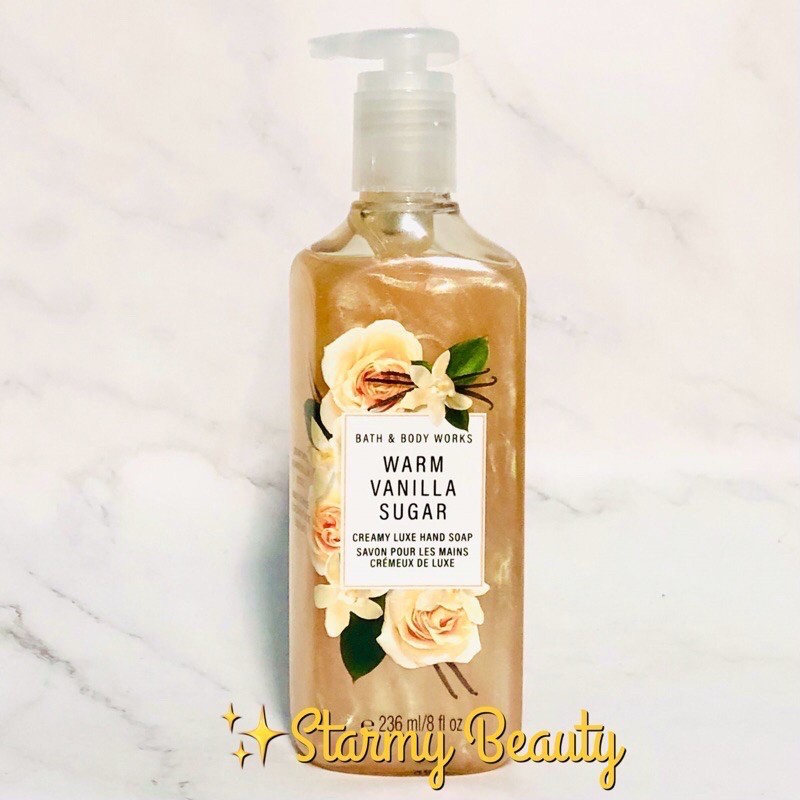 " Warm Vanilla Sugar" Bath & Body Works Hand Soap 236 ml.???????????????????????????????????? ...